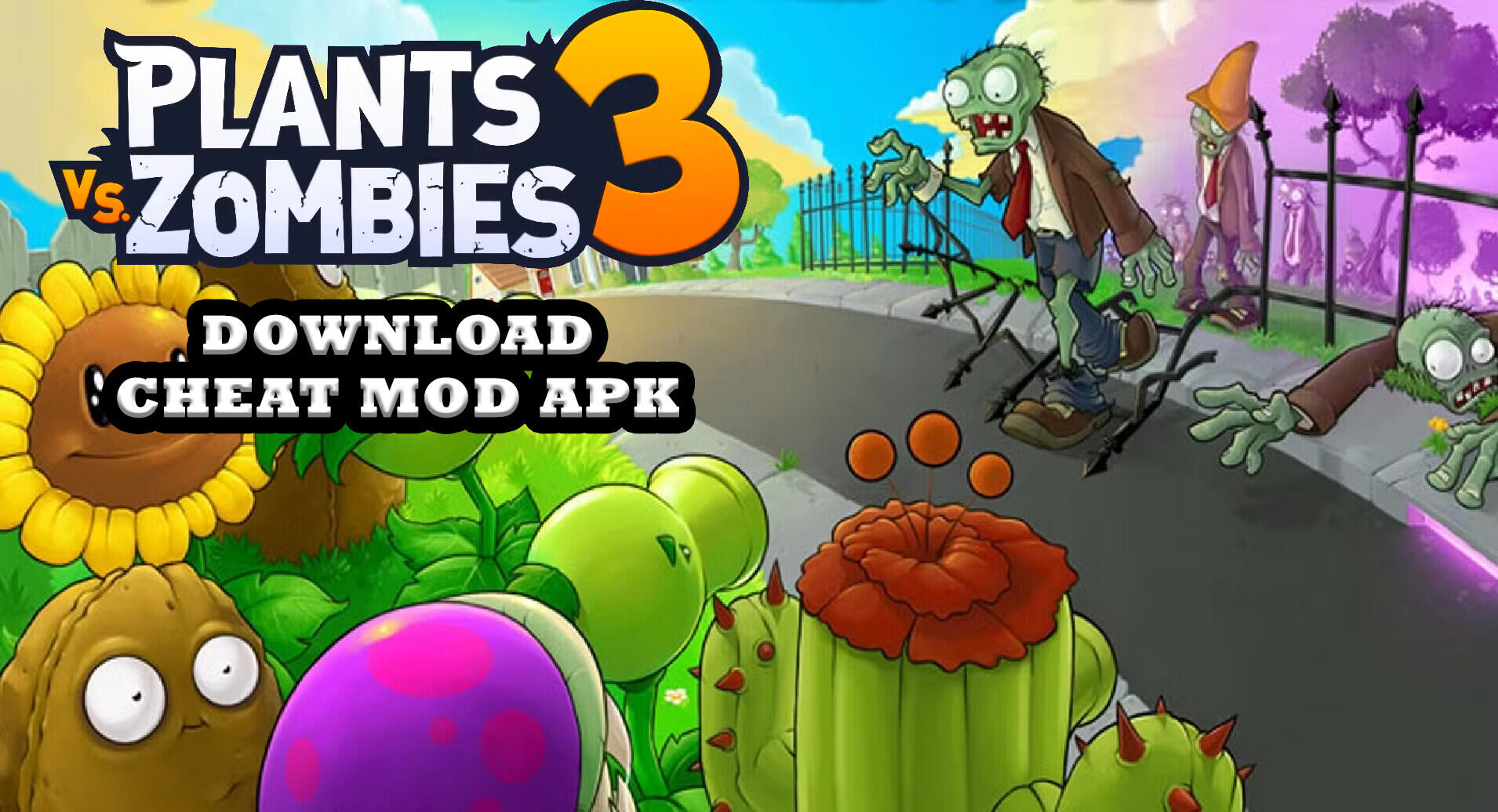 Download Free Plants vs Zombies 3 Mod APK Unlimited Suns/Energy