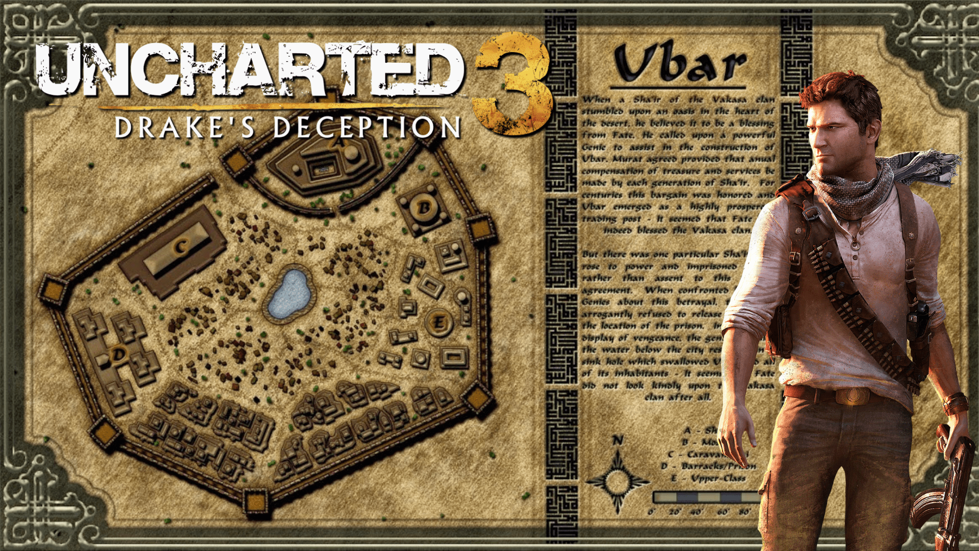 Kota Ubar "Atlantis dari Padang Pasir" di Game Uncharted 3