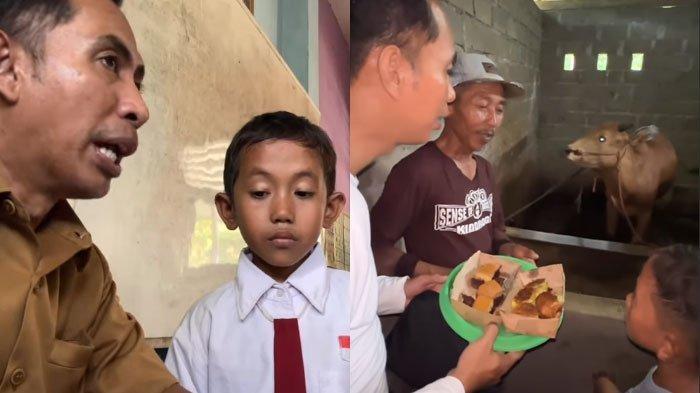 Muridnya Berhasil Buktikan Ada Sapi Makan Martabak