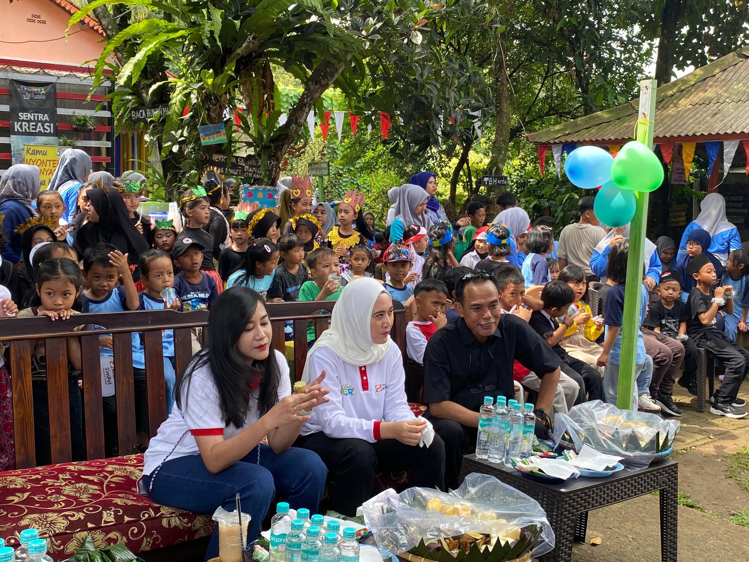 TBM Lentera Pustaka dan Bank Sinarmas Sinergi Majukan Gerakan Literasi di Bogor