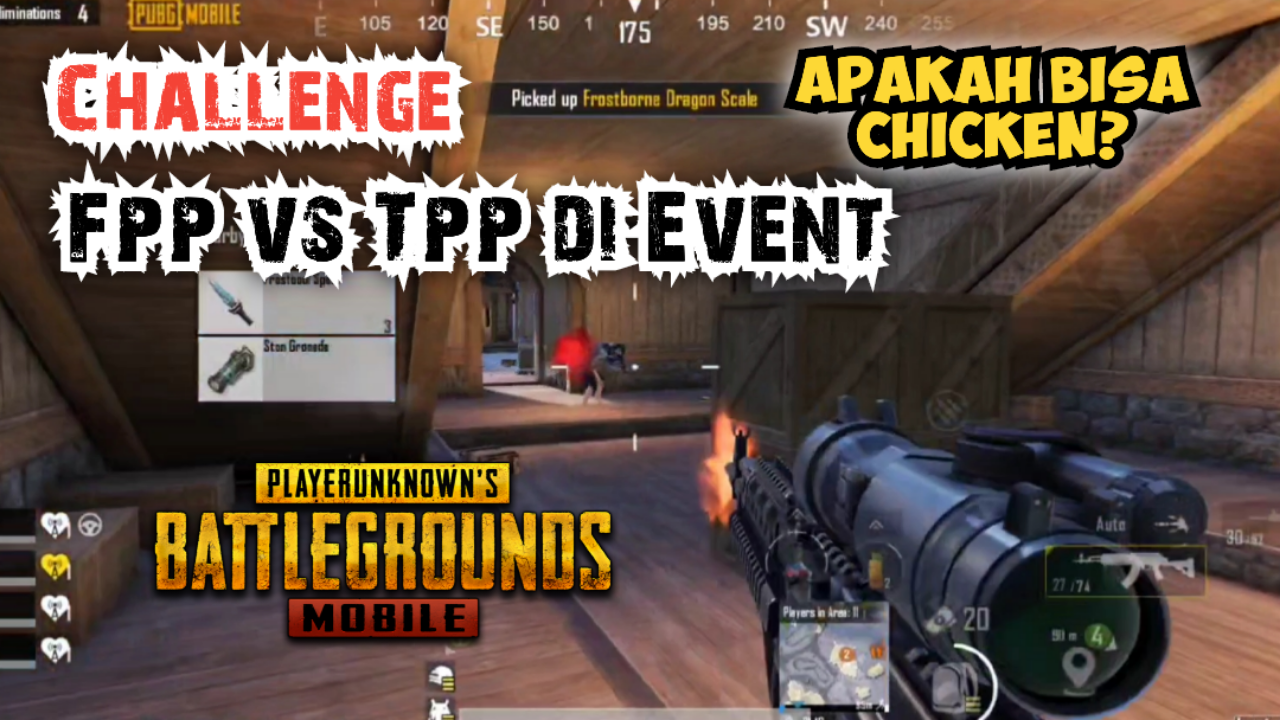 &#91;Video&#93; Challenge FPP vs TPP di Event - PUBG Mobile