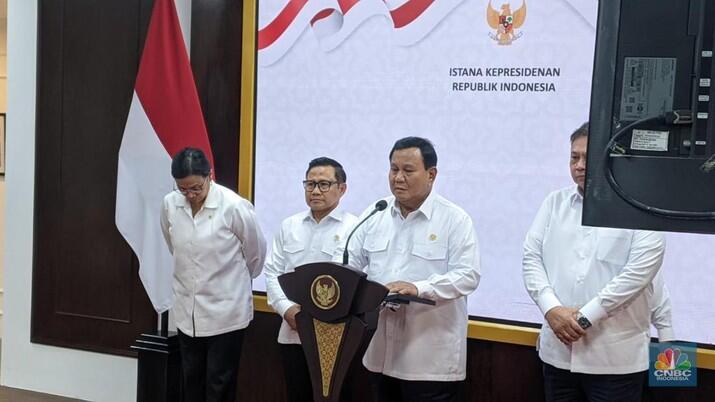 Pangkas Makan Bergizi Gratis Jadi Rp10.000, Prabowo Sebut Anggaran Terbatas
