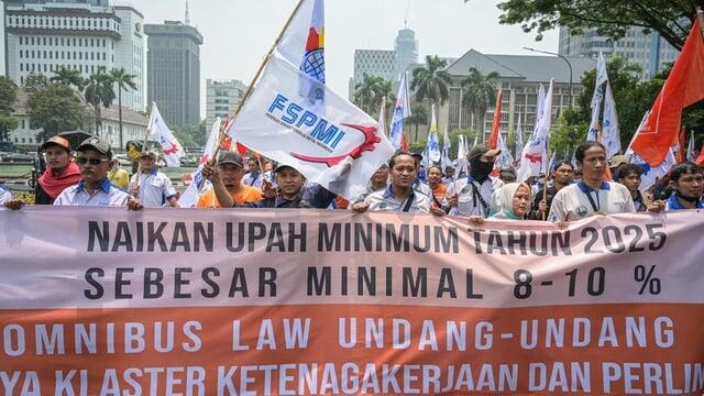Kenaikan UMP 6,5 Persen 2025 Tak Sesuai Harapan Buruh