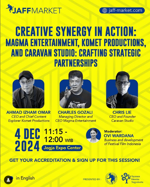 Gebrakan Magma Entertainment pada Gelaran Event JAFF 2024