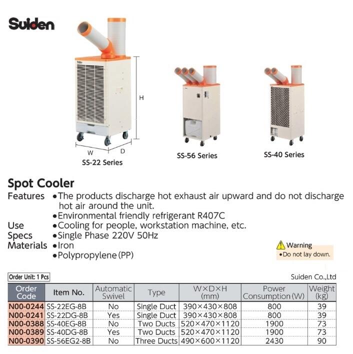 Portable Spot Cooler SUIDEN