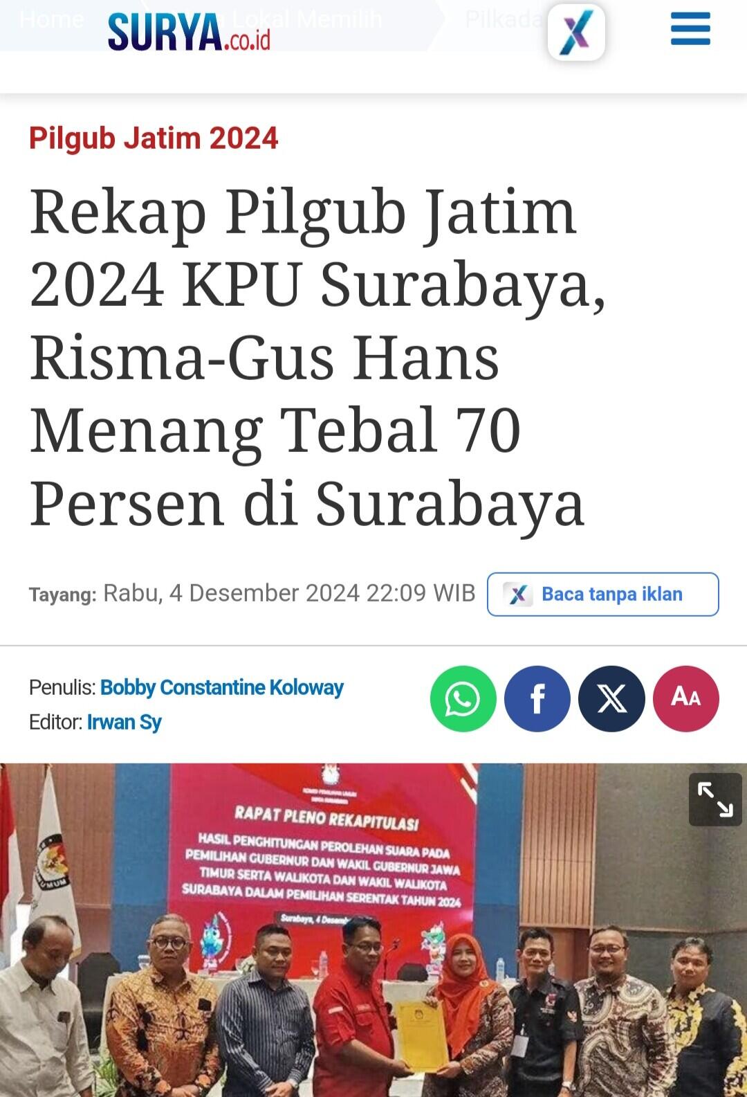 Ridwan Kamil Gigit Jari, Tanpa Kemenangan di Satu Pun Kota/Kabupaten pada Pilkada