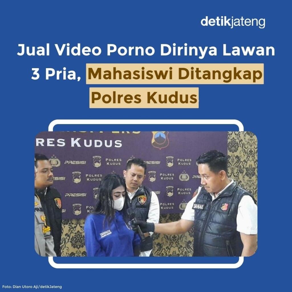 Polres Kudus Tangkap Mahasiswi Pembuat Video Asusila 'Gangbang'