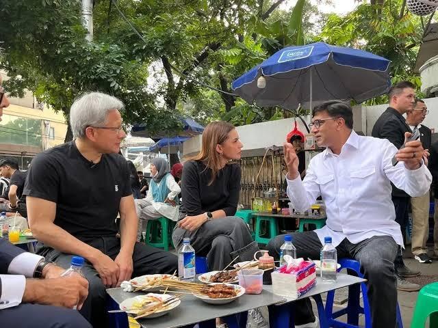 CEO Nvidia Investasi di Vietnam Tapi Cuma Makan Gultik di Indonesia