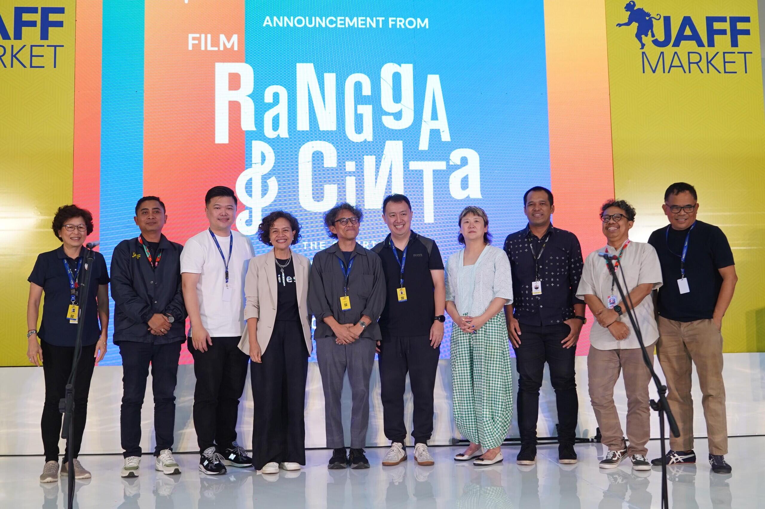 Miles Films Tambah Dua Mitra Baru Untuk Film RANGGA & CINTA di Event JAFF MARKET