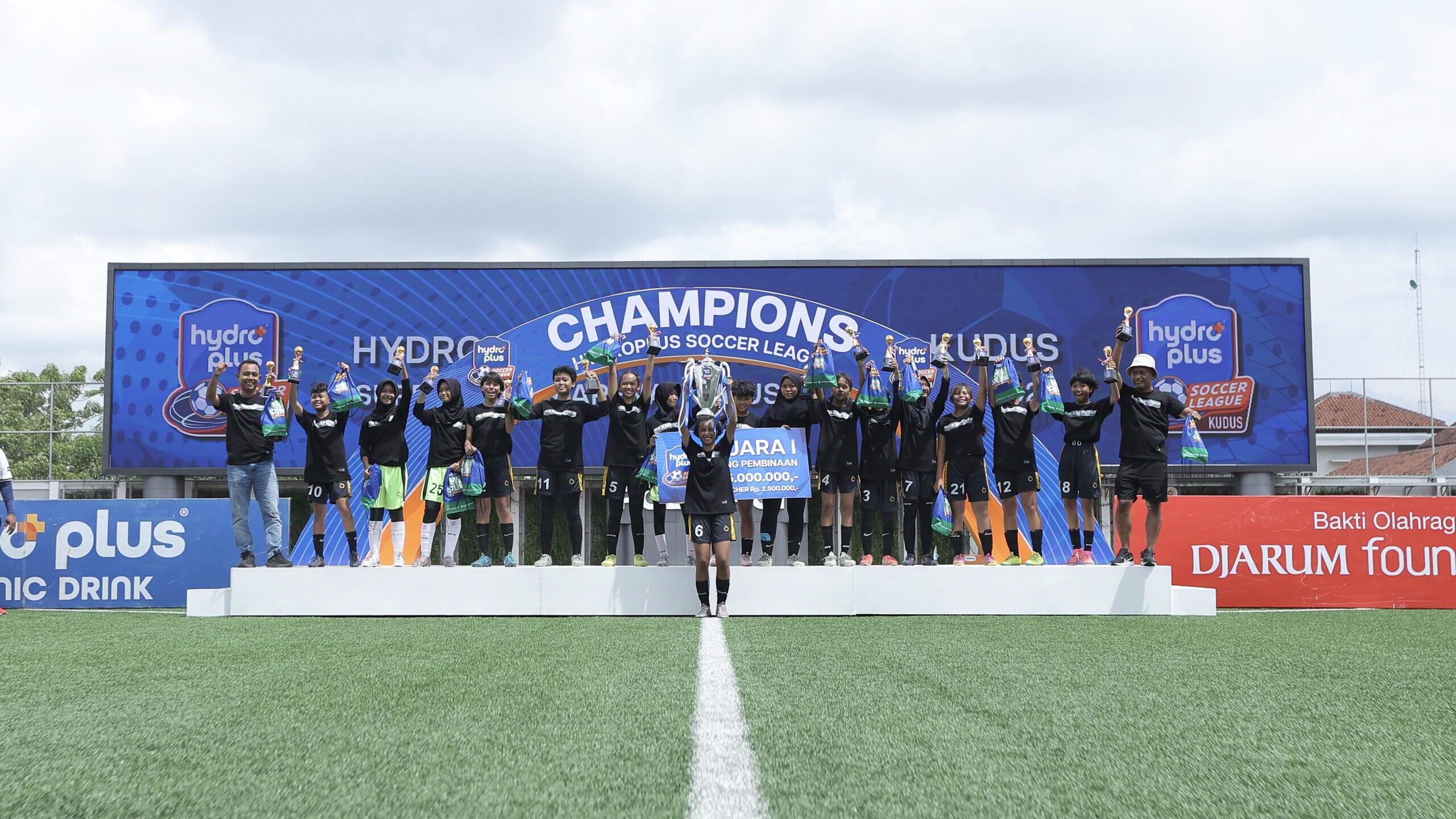 Scorpion FC Rengkuh Gelar Juara Hydroplus Soccer League 2024