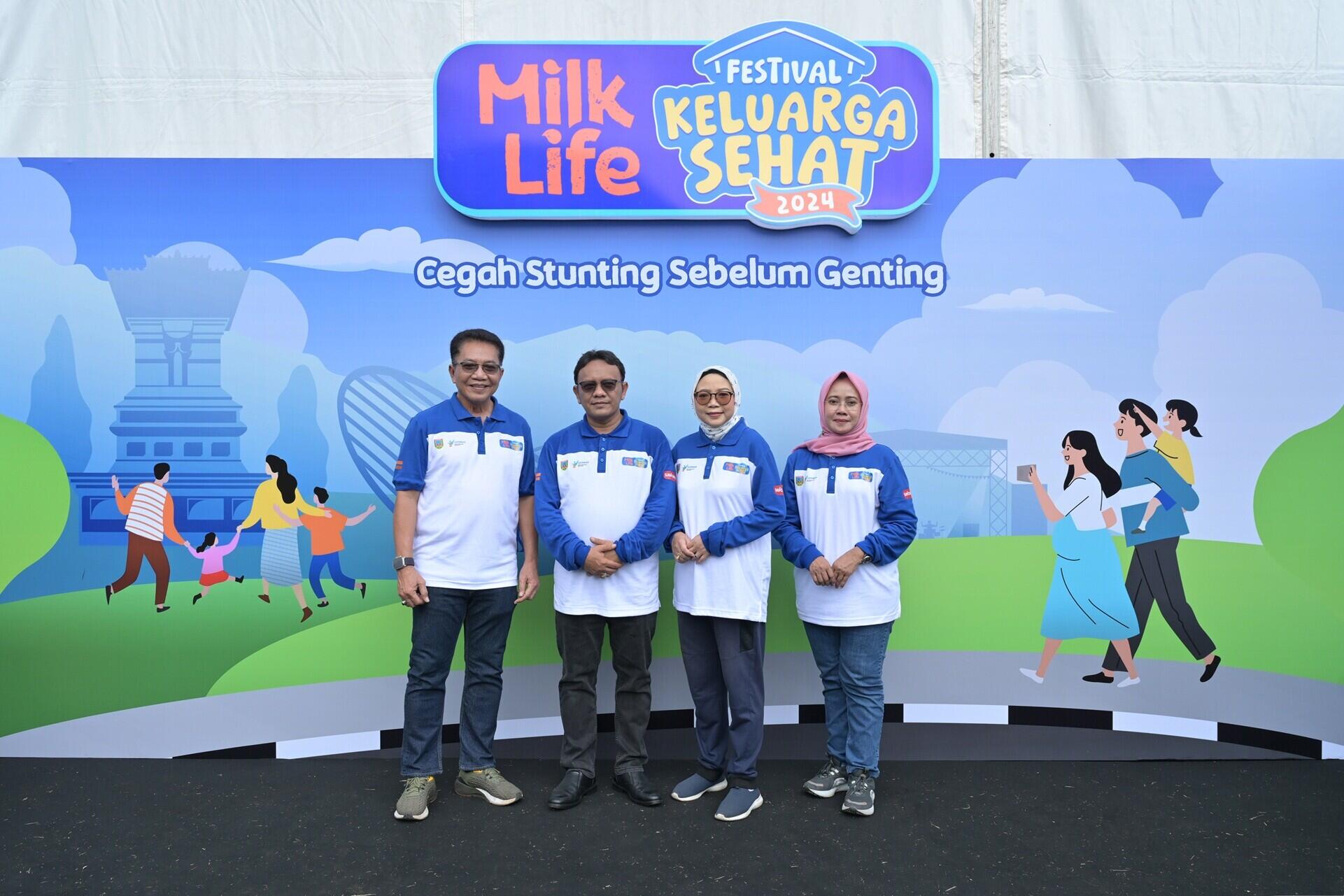 Cegah Stunting ala Warga Kudus di 'Milklife Festival Keluarga Sehat'