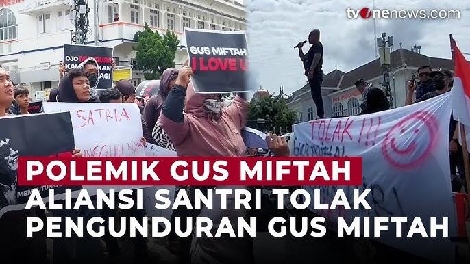 Aliansi Santri Tolak Gus Miftah Mundur Utusan Khusus Presiden, Olok-olok Hal Yg Biasa
