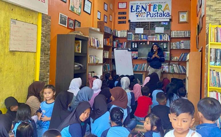 Satu Kebaikan Kecil di Taman Bacaan Lebih Baik daripada Seribu Kata-kata Baik