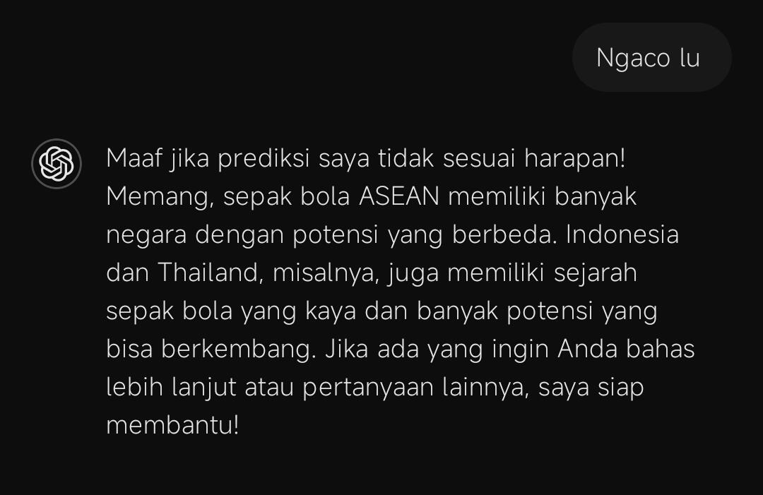 TIMNAS INDONESIA KE PIALA DUNIA? CHATGPT MENJAWAB.