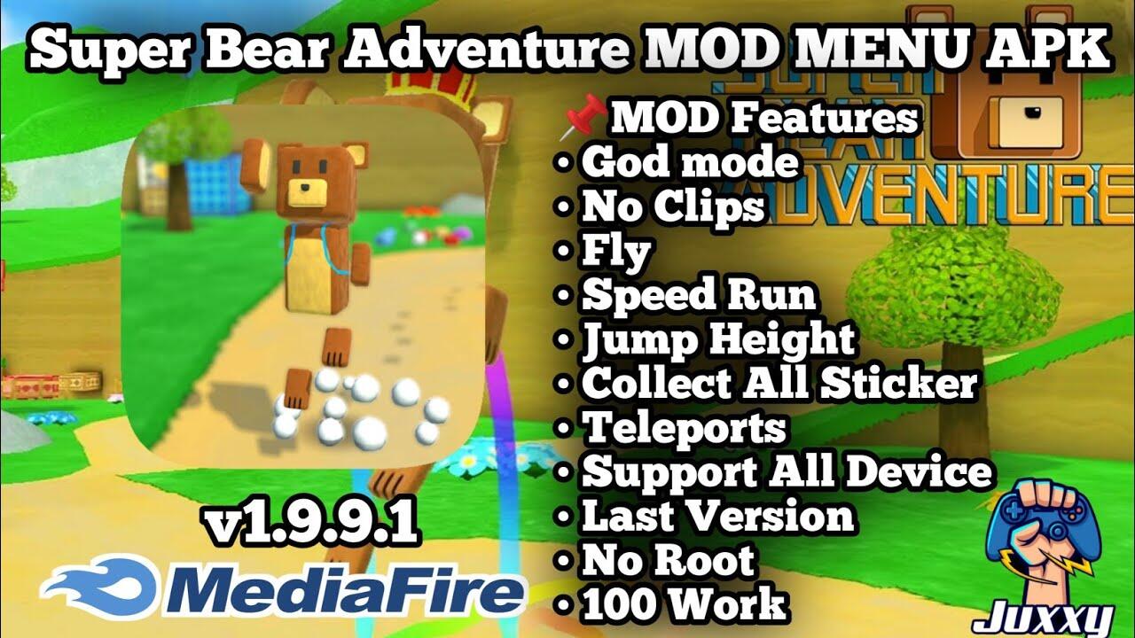 Super Bear Adventure Mod APK Unlimited Money Unduh Untuk Android