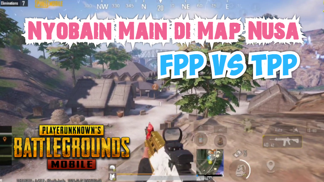 &#91;Video&#93; Nyobain Main Di Map Nusa FPP vs TPP - PUBG Mobile