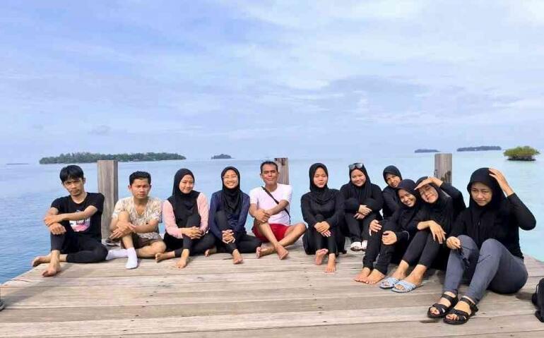 Kabar dari Relawan Taman Bacaan di Pulau Harapan Kep. Seribu