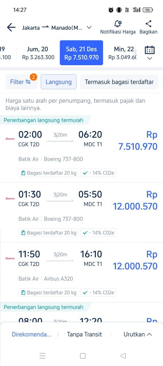Tiket Pesawat Jelang Natal Mahal, Warga Tuntut Janji Pemerintah
