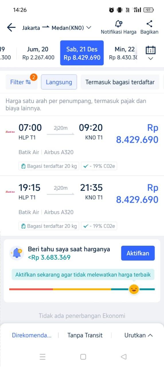 Tiket Pesawat Jelang Natal Mahal, Warga Tuntut Janji Pemerintah