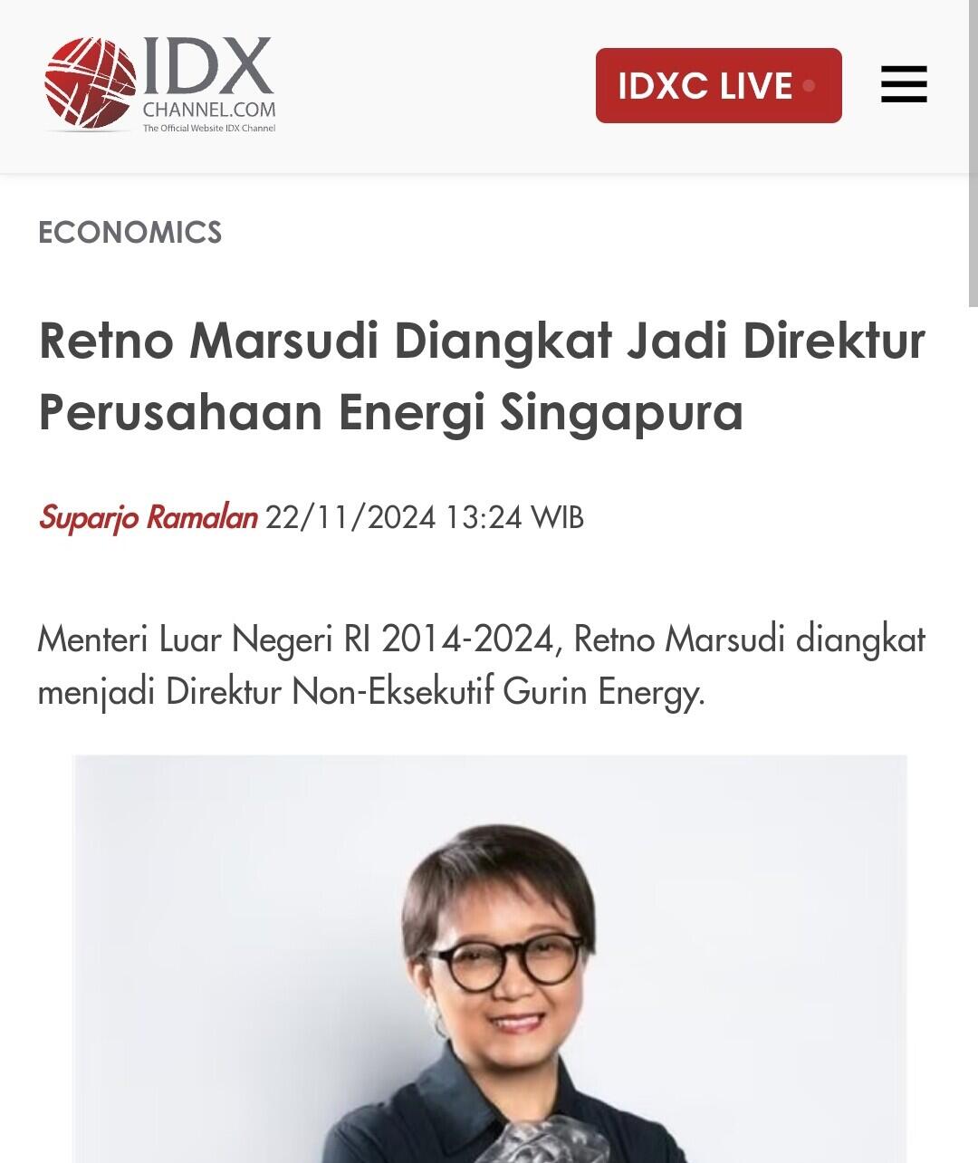 Anwar Ibrahim Tunjuk Retno Marsudi Jadi Penasihat untuk Keketuaan ASEAN Malaysia 2025