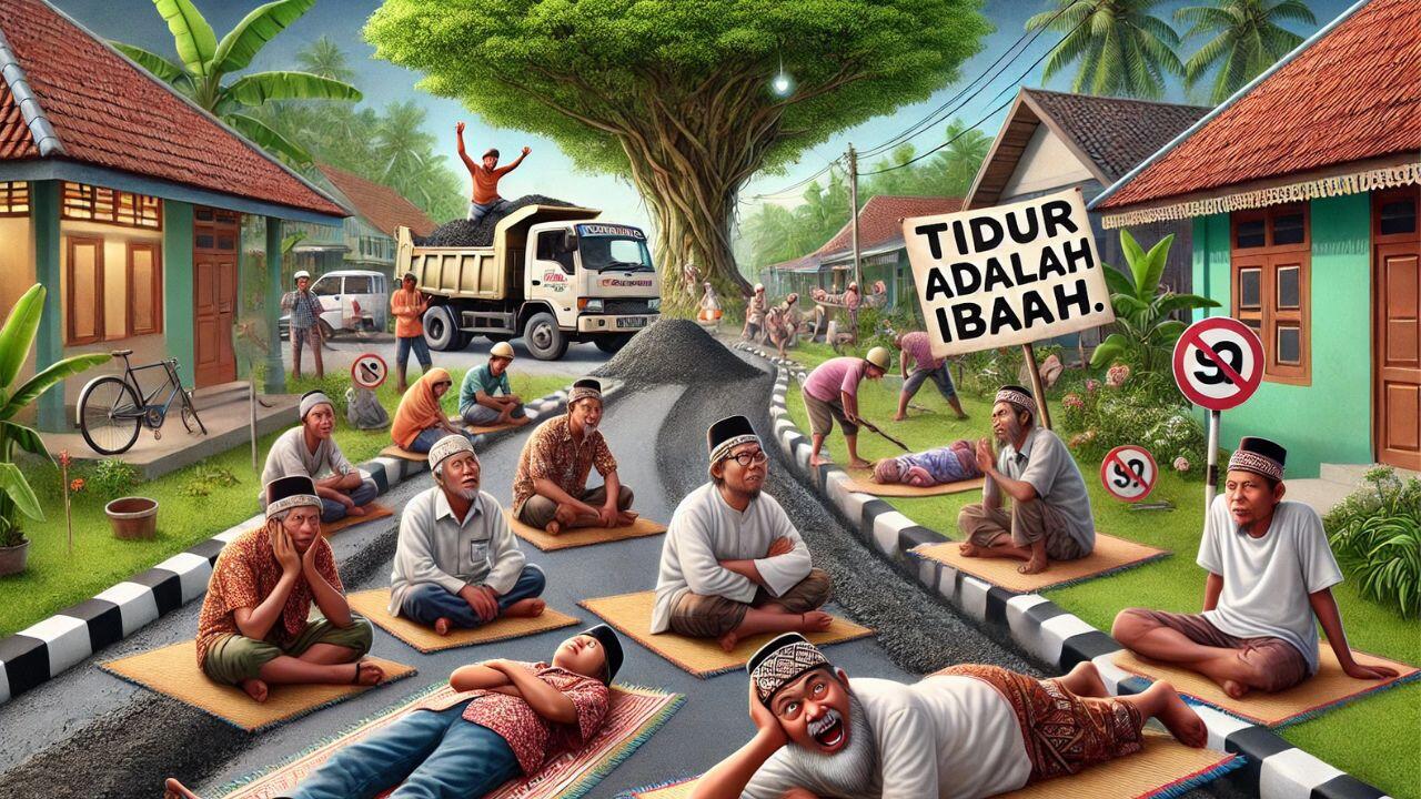 Ormas Tidur Siang Merasa Dirugikan Dengan Adanya Proyek Perbaikan Jalan Nasional