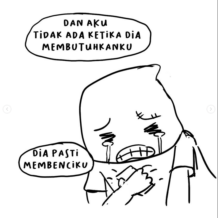 Kirain uda ga mau temenan lagi
