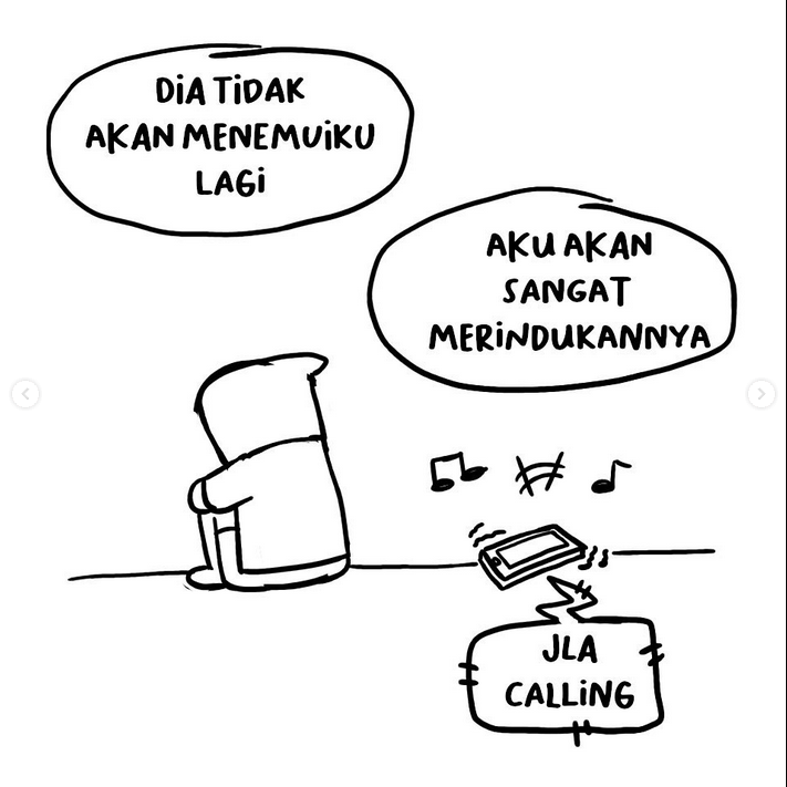 Kirain uda ga mau temenan lagi