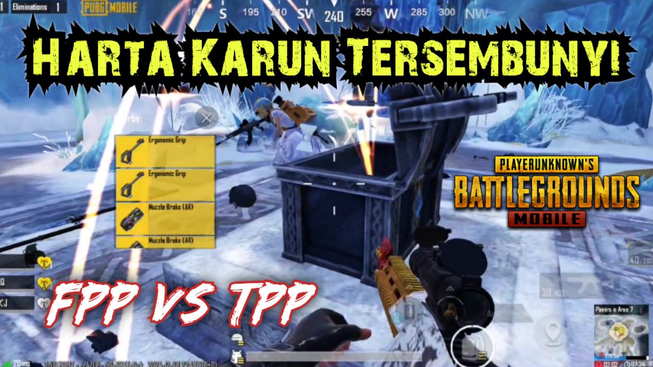 (Video) &#91;FPP vs TPP&#93; Harta Karun Tersembunyi - PUBG Mobile