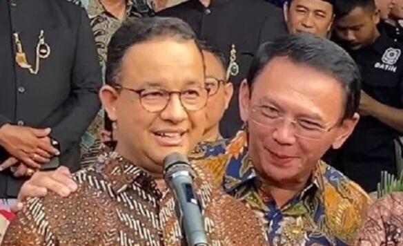 Mesranya Ahok-Anies,Apa Isi Bisikan Ahok ke Anies? Misterius,Katanya Akan Ada Kejutan