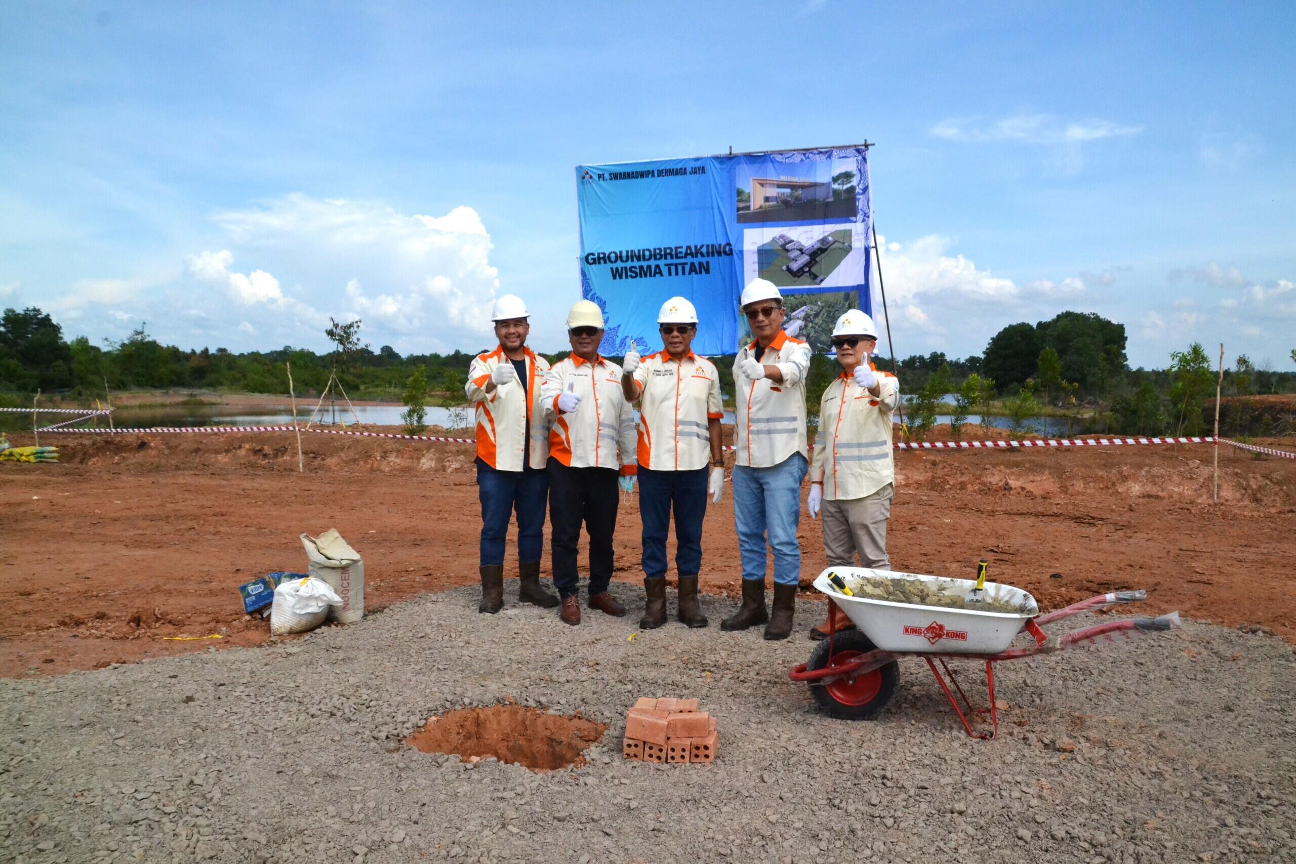 Ground Breaking Wisma Titan PT Swarnadwipa Dermaga Jaya