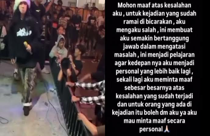 Musik Cadas tapi Viral! Vokalis Band Hardcore Minta Maaf soal Tendang Kepala Penonton