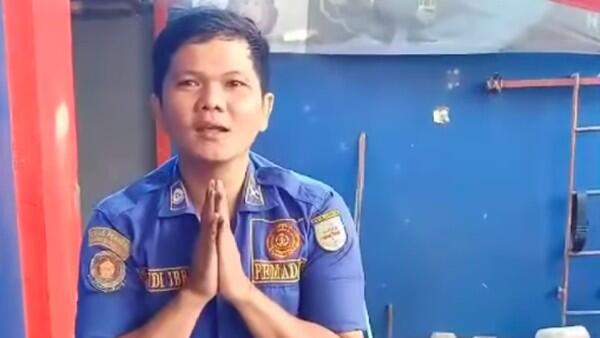 Damkar Depok Tak Perpanjang Kontrak Sandi Viral 'Room Tour' Alat Rusak