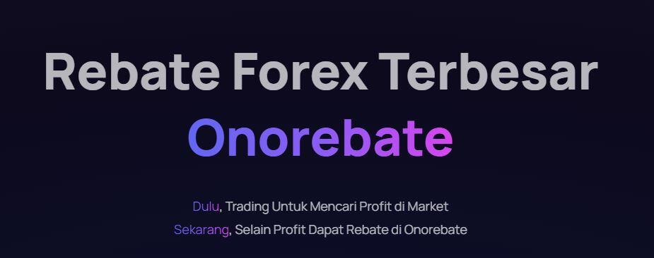 REBATE EXNESS TERBESAR UP TO 90% ONOREBATE