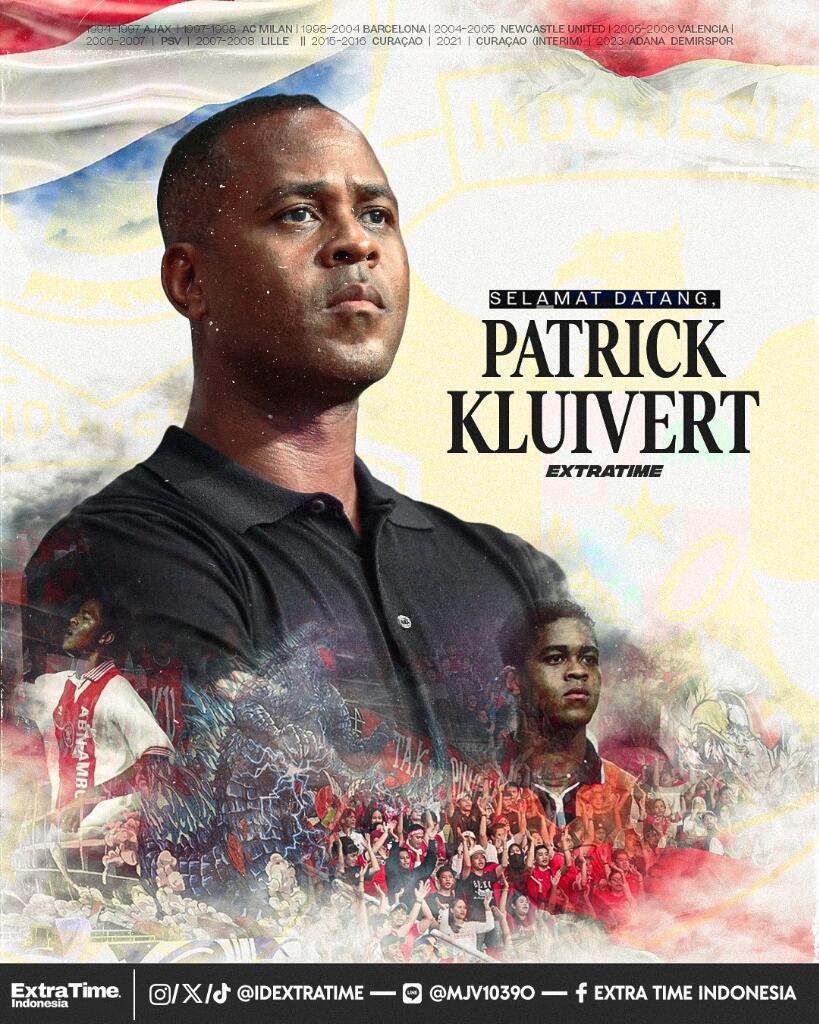Patrick Kluivert: Dari Legenda Belanda ke Nahkoda Baru Timnas Garuda, Bray!