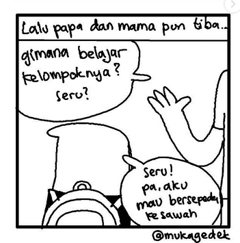 Belajar Kelompok Bersama Teman Sekelas