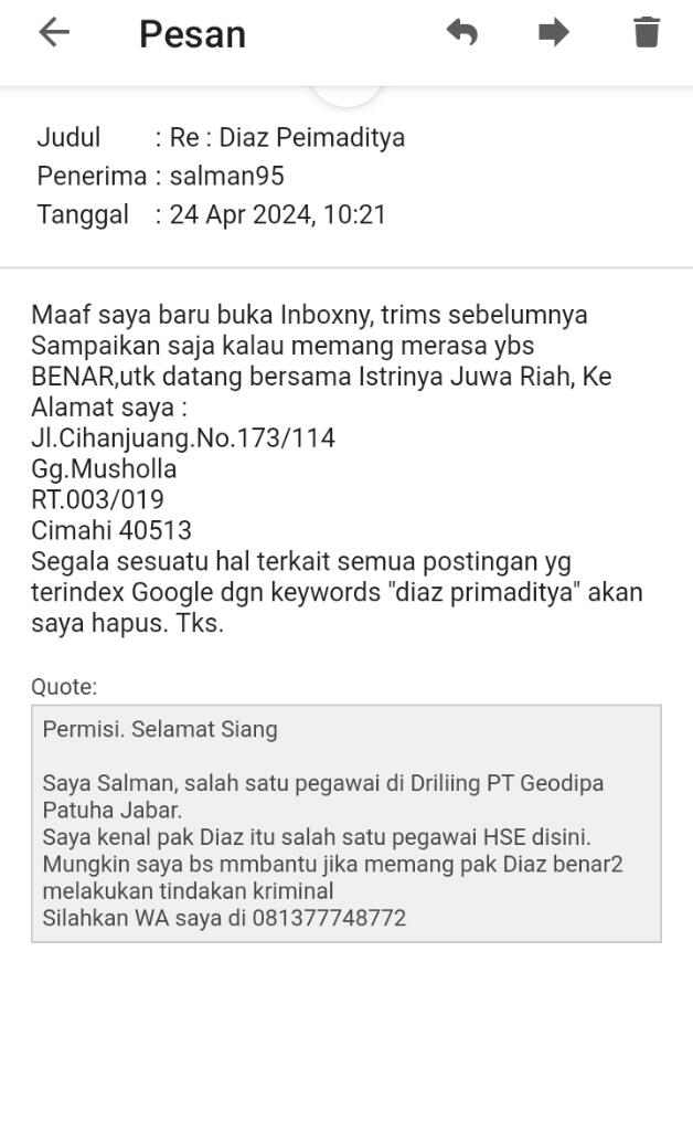 &#91;GIVEAWAY&#93;Bagi Siapapun Yang Mengenal Manusia Iblis Ini DIAZ PRIMADITYA
