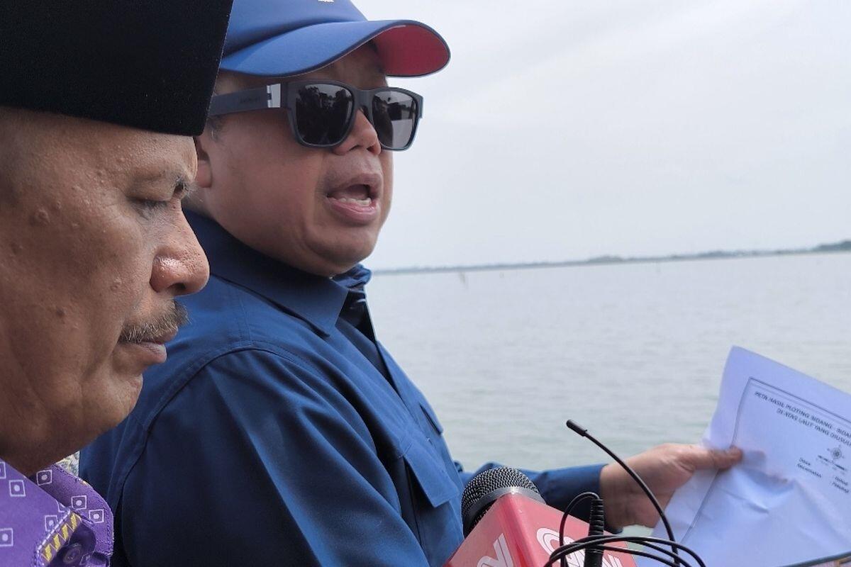 Nusron Debat dengan KepDes Kohod karena Ngotot Sebut Area Pagar Laut Sebagai Empang