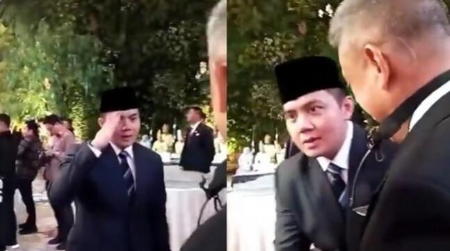 Istana Angkat Bicara soal Video Viral Seskab Mayor Teddy Beri Hormat ke Aguan