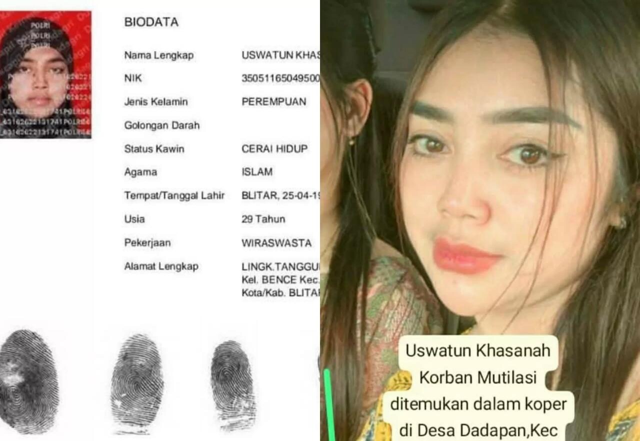 Jasad Wanita dalam Koper di Ngawi Ternyata Janda Cantik yang Bekerja sebagai Sales!