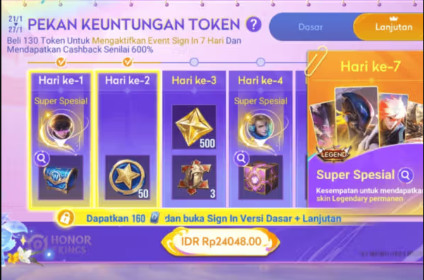 Event Spesial Honor of Kings: Kesempatan Emas Dapatkan Skin Legendaris