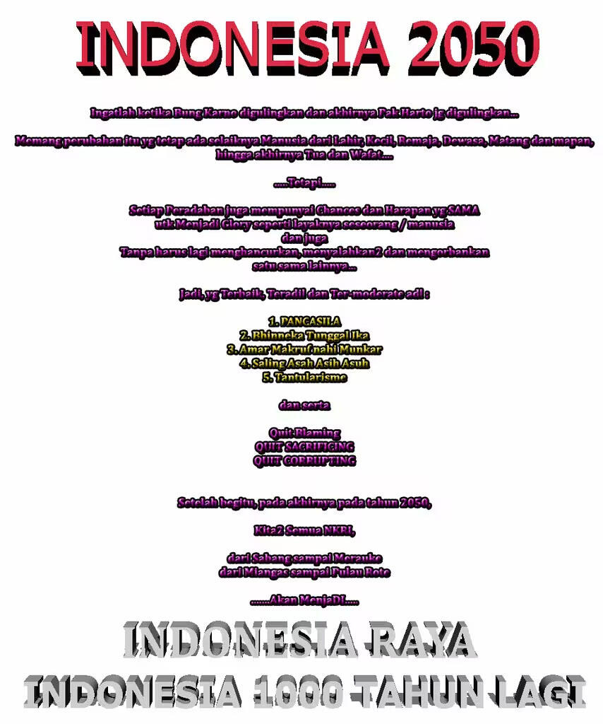 (ADV Muhasabah + Nasionalisme)Postulat=Ilmu Cahaya*(Ilmu Air+Ilmu Padi)+Ilmu Api