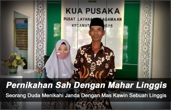 UNIK! Seroang Duda Meminang Seorang Janda Dengan Sebuah Linggis