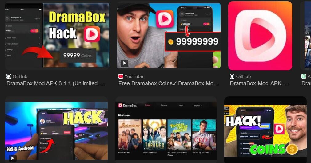 DRAMABOX Mod Apk, Permen Comic Mod Apk dan Banyak Lagi, Cek Langsung