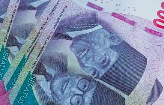 Rupiah Jebol Rp16.443 per Dolar AS
