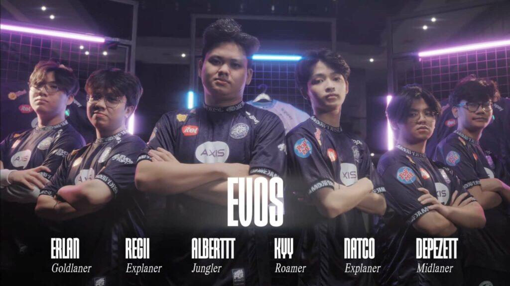 EVOS Esports Perkenalkan Roster Terbaru untuk MPL ID S15