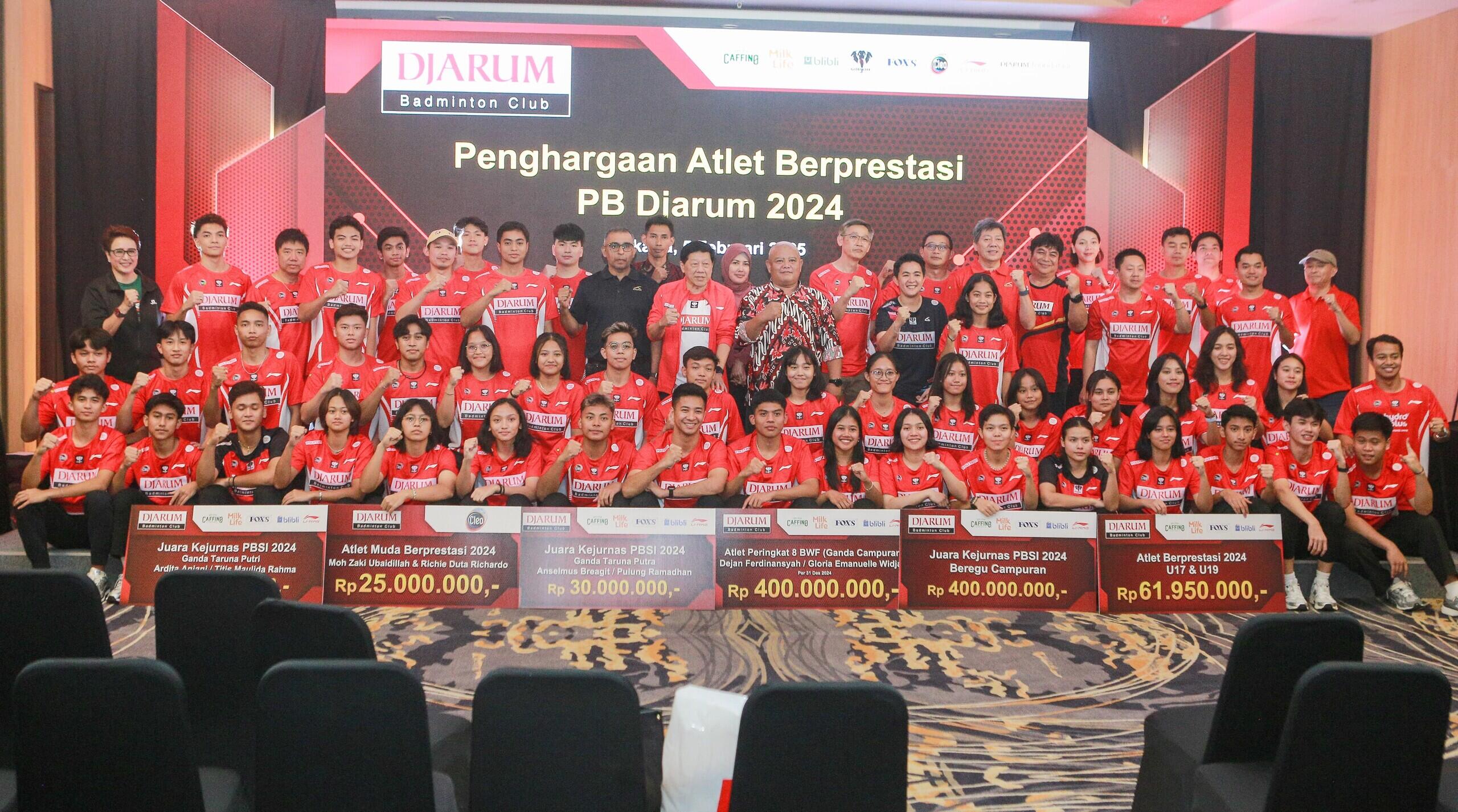 Bakti Olahraga Djarum Beri Apresiasi Hampir Rp 1 M ke Atlet Berprestasi