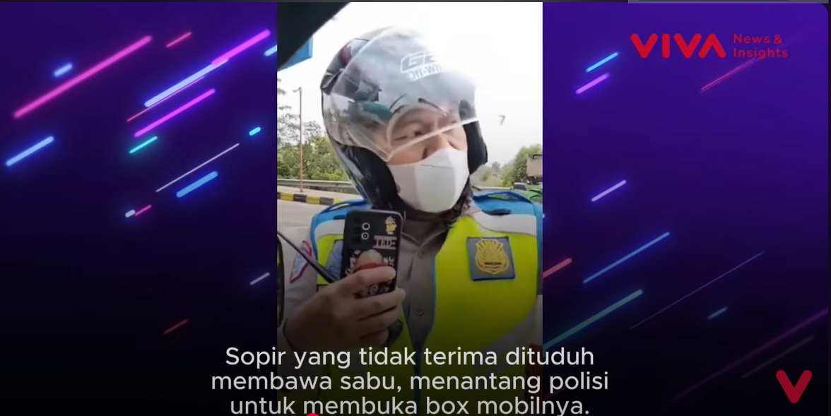 DITUDUH BAWA NARKOBA! Pengemudi Ini Lawan Balik Polisi di Jalan Tol!
