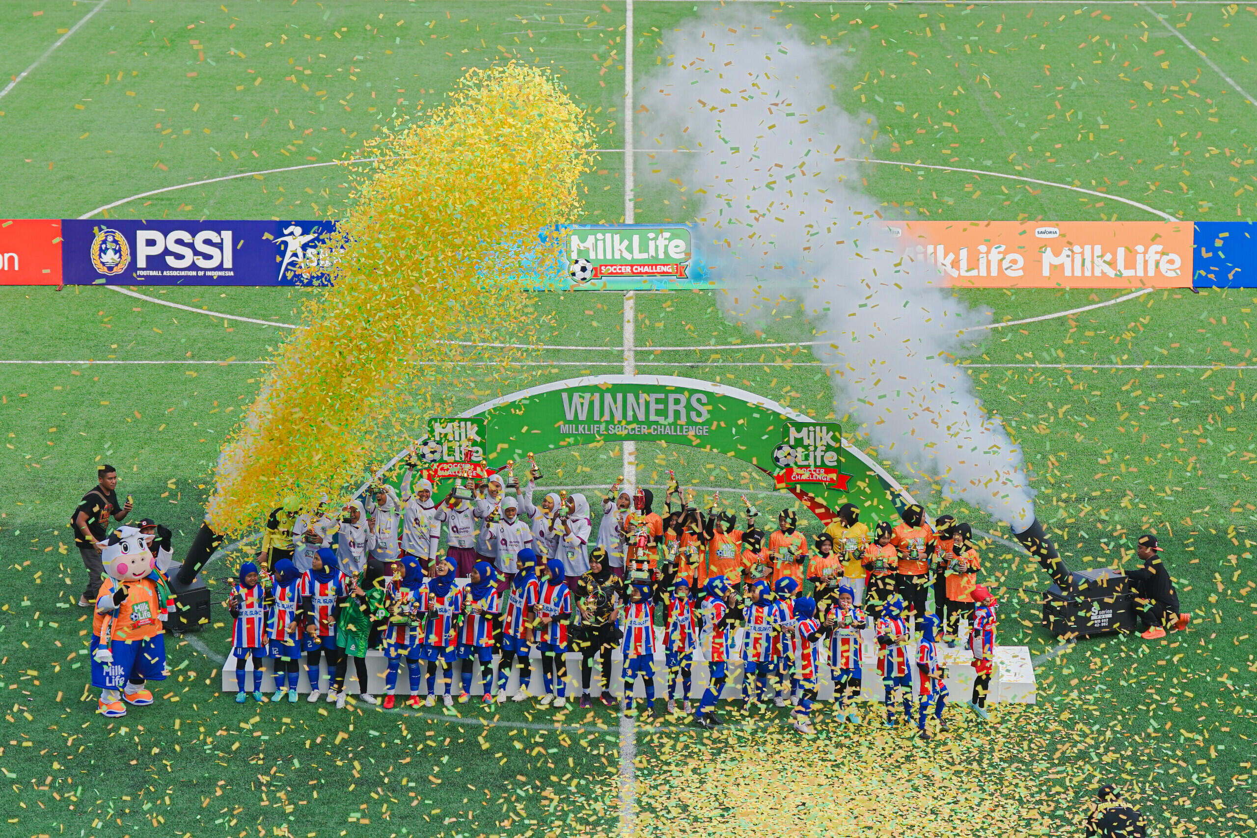 Final MilkLife Soccer Challenge - Kudus 2025 Berlangsung Menegangkan