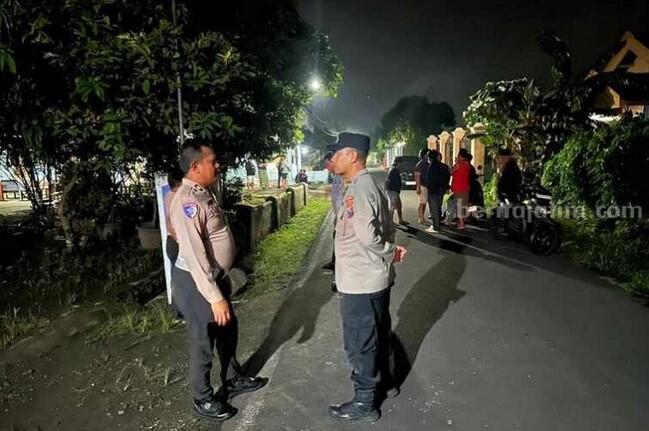 Warga PSHT Blitar Meninggal Seketika, Motor Tabrak Pagar Rumah