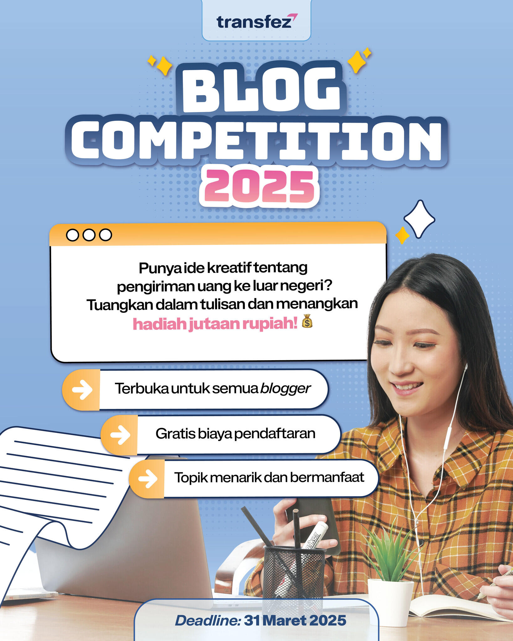 Lomba Menulis Review Aplikasi Transfez 2025